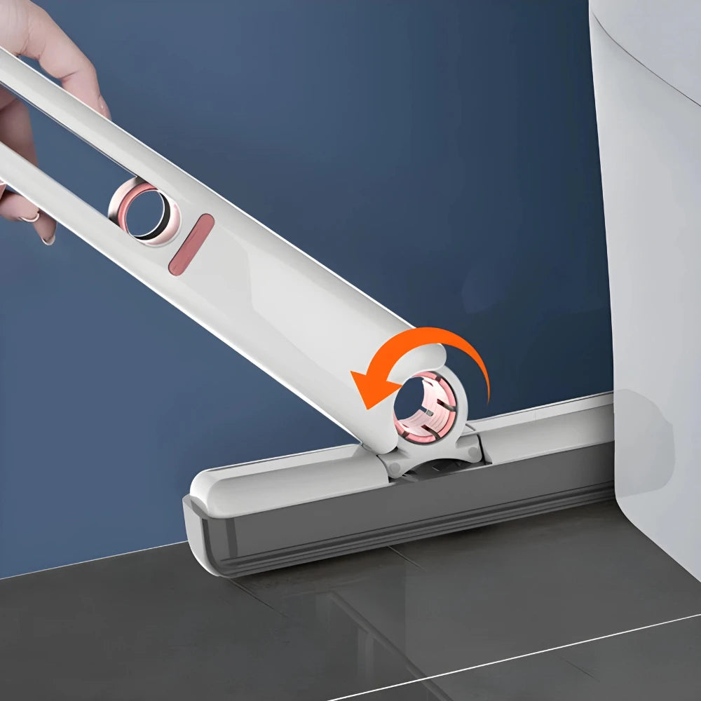 Mini Mop Portátil Dobrável com Esponja Absorvente – Fortlar Clean