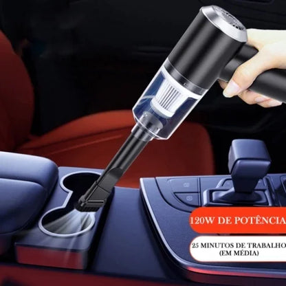 Mini Aspirador de Pó Sem Fio Recarregável 3 em 1 – Fortlar Clean
