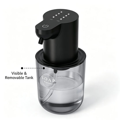 Dispensador de Sabão Automático com Sensor 500 ml Recarregável – Fortlar Clean