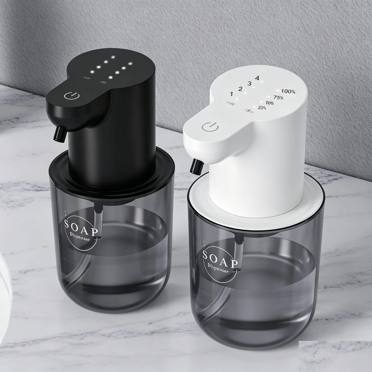 Dispensador de Sabão Automático com Sensor 500 ml Recarregável – Fortlar Clean