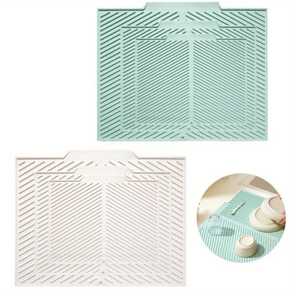 Tapete Escorredor de Louça em Silicone Dobrável – Fortlar Clean