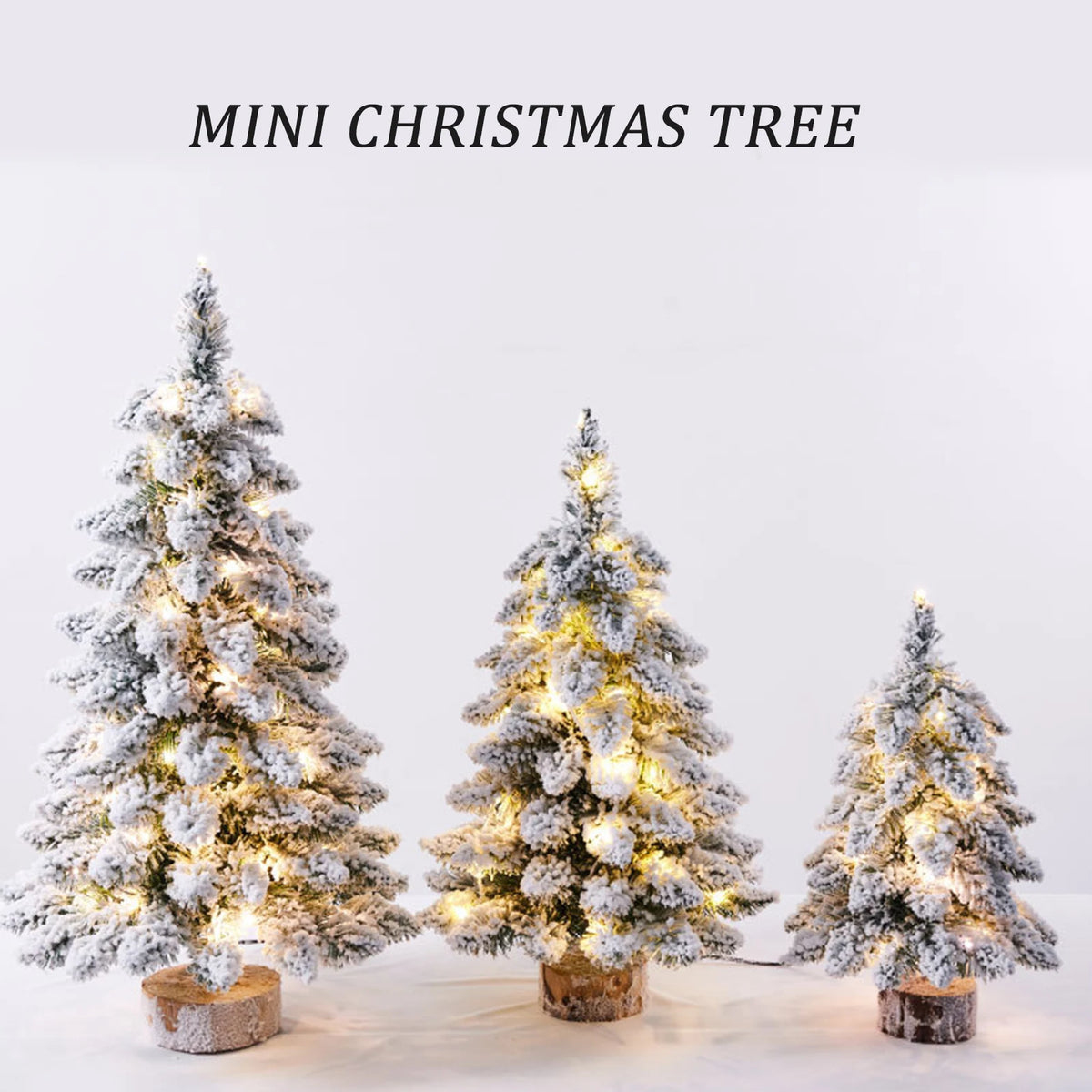 Cenário Vila de Natal com Neve e Luz LED 45 cm