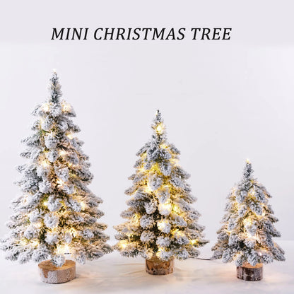 Cenário Vila de Natal com Neve e Luz LED 45 cm