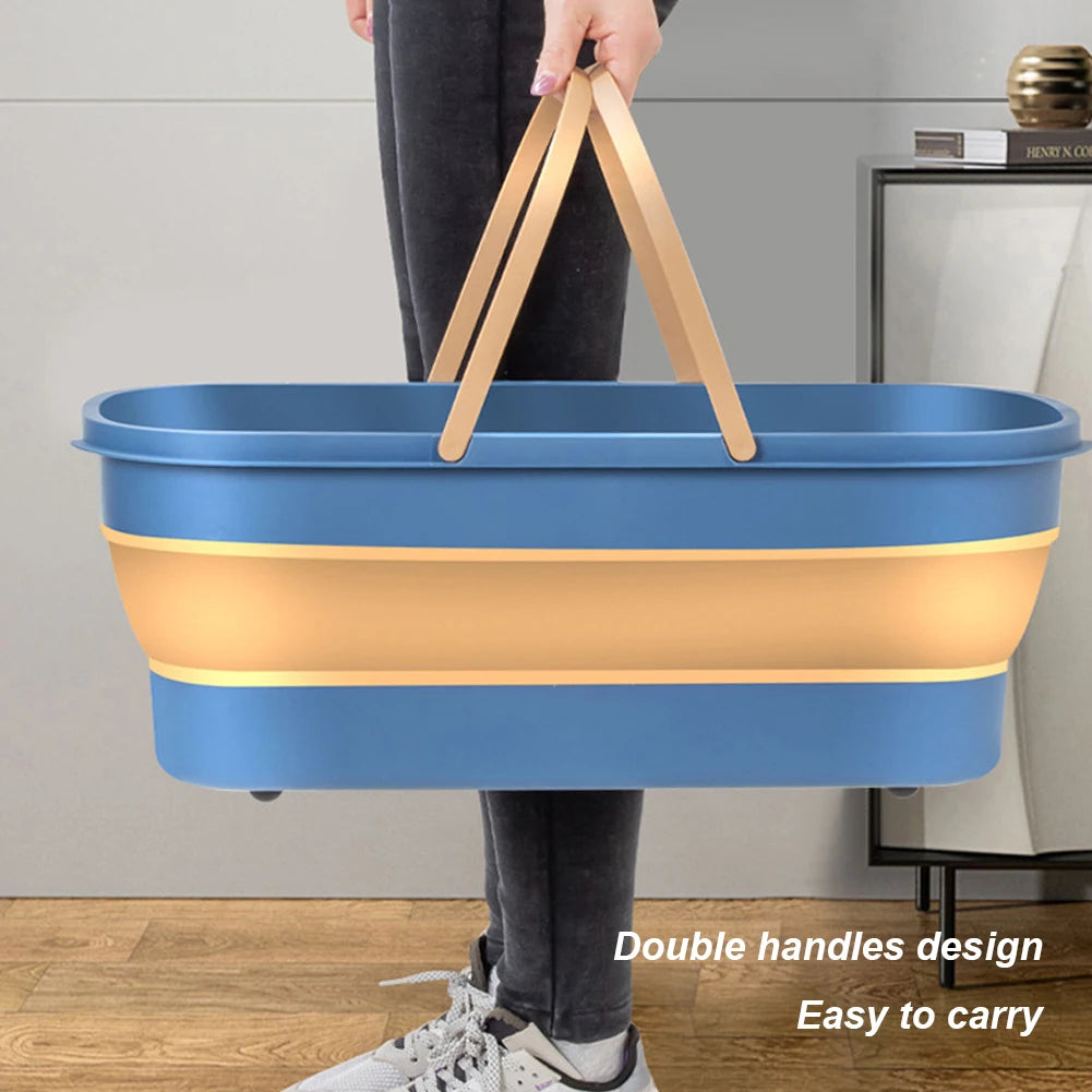 Esfregão Dobrável com Balde Retrátil – Fortlar Clean