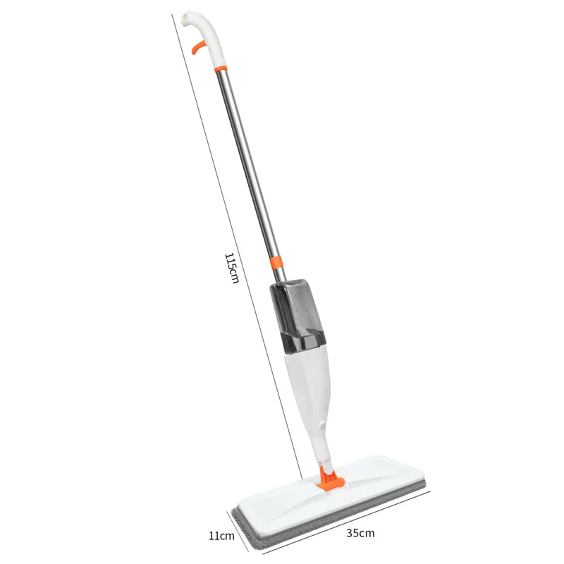 Mop Spray com Reservatório e Refil de Microfibra – Fortlar Clean