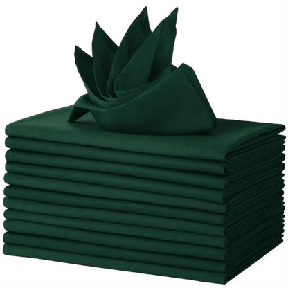 Guardanapo de Tecido Vermelho 40 x 40 cm – Kit 6 Unidades