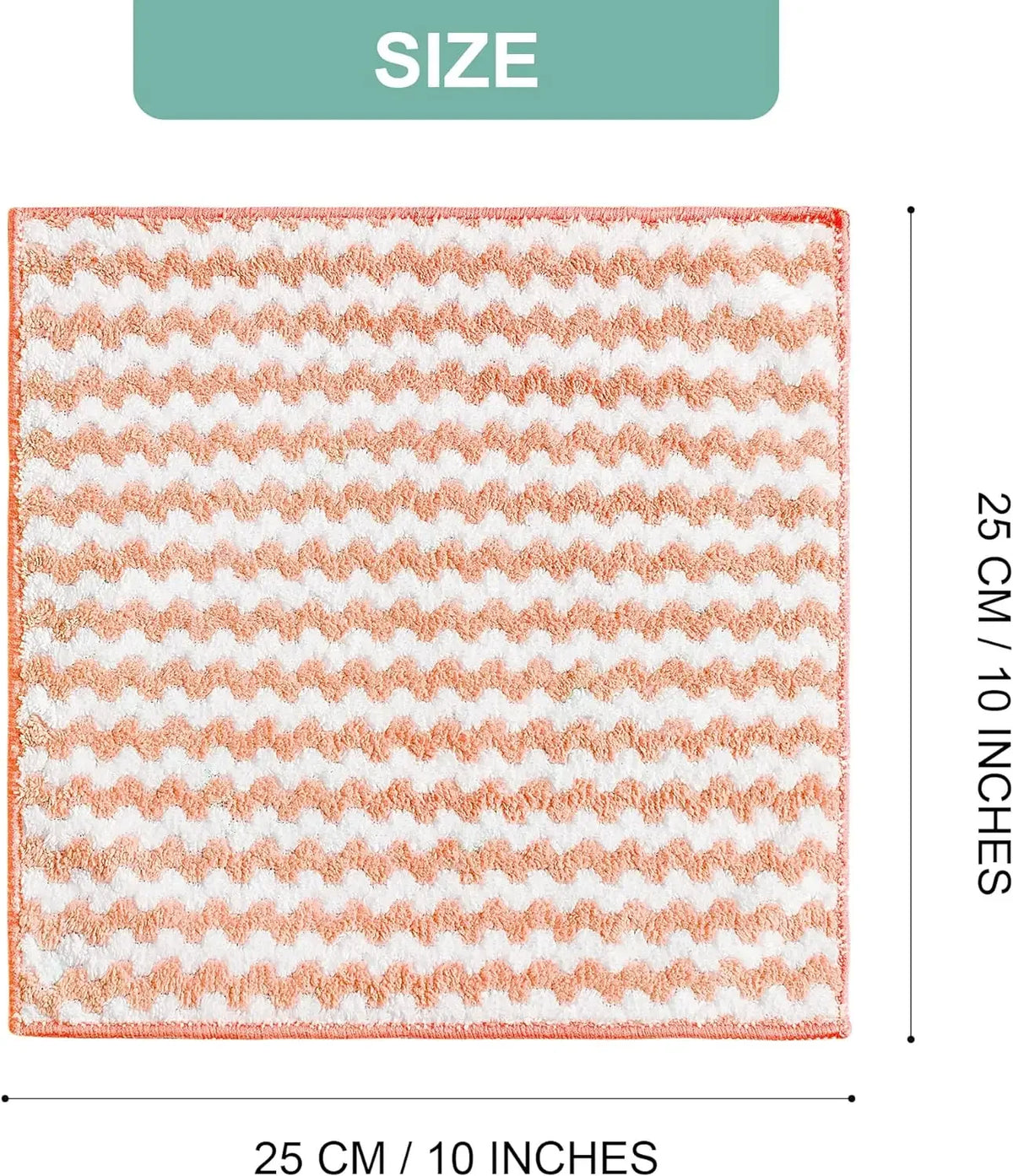 Kit Panos de Microfibra Ultra Absorventes 25 × 25 cm – Fortlar Clean