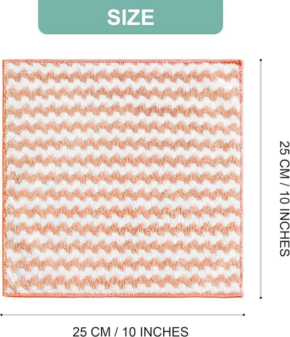 Kit Panos de Microfibra Ultra Absorventes 25 × 25 cm – Fortlar Clean