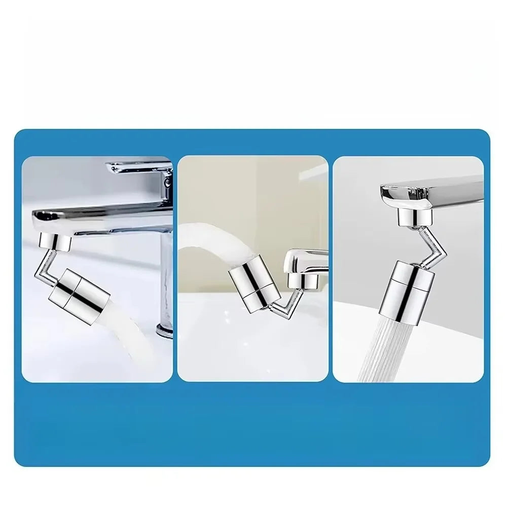 Adaptador de Torneira Giratório 720° com 2 Jatos – Fortlar Clean