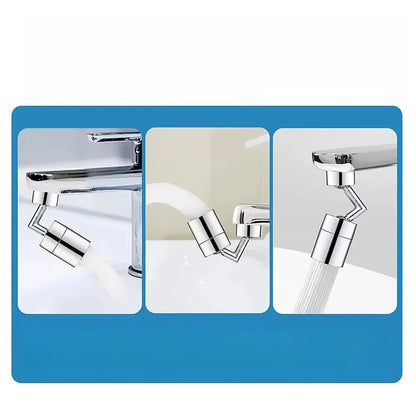 Adaptador de Torneira Giratório 720° com 2 Jatos – Fortlar Clean
