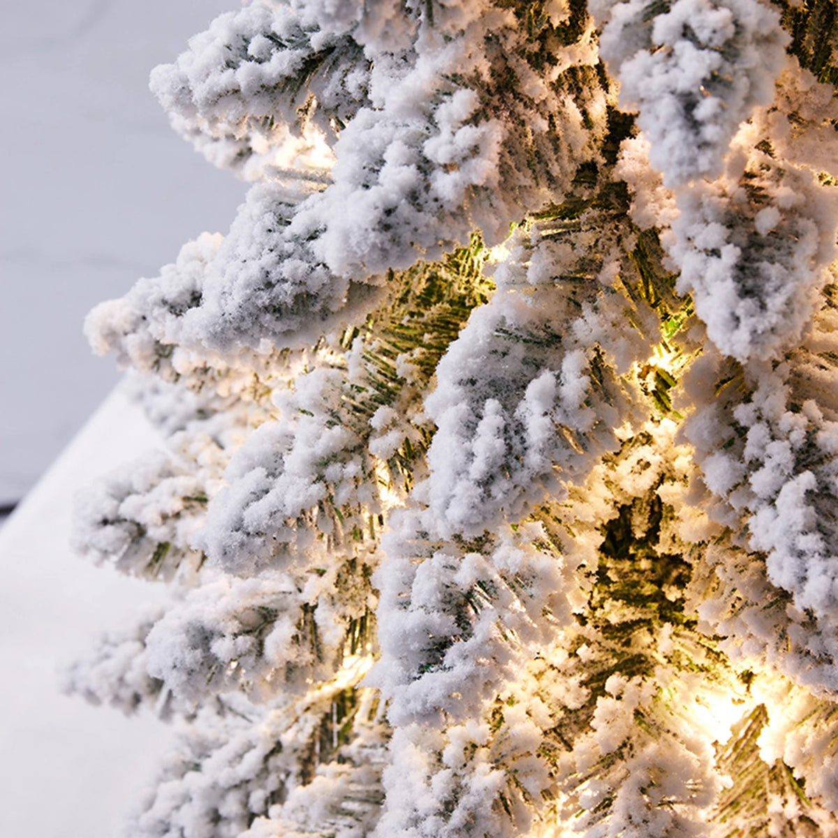 Cenário Vila de Natal com Neve e Luz LED 45 cm
