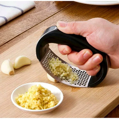 Amassador de Alho Manual em Aço Inox
