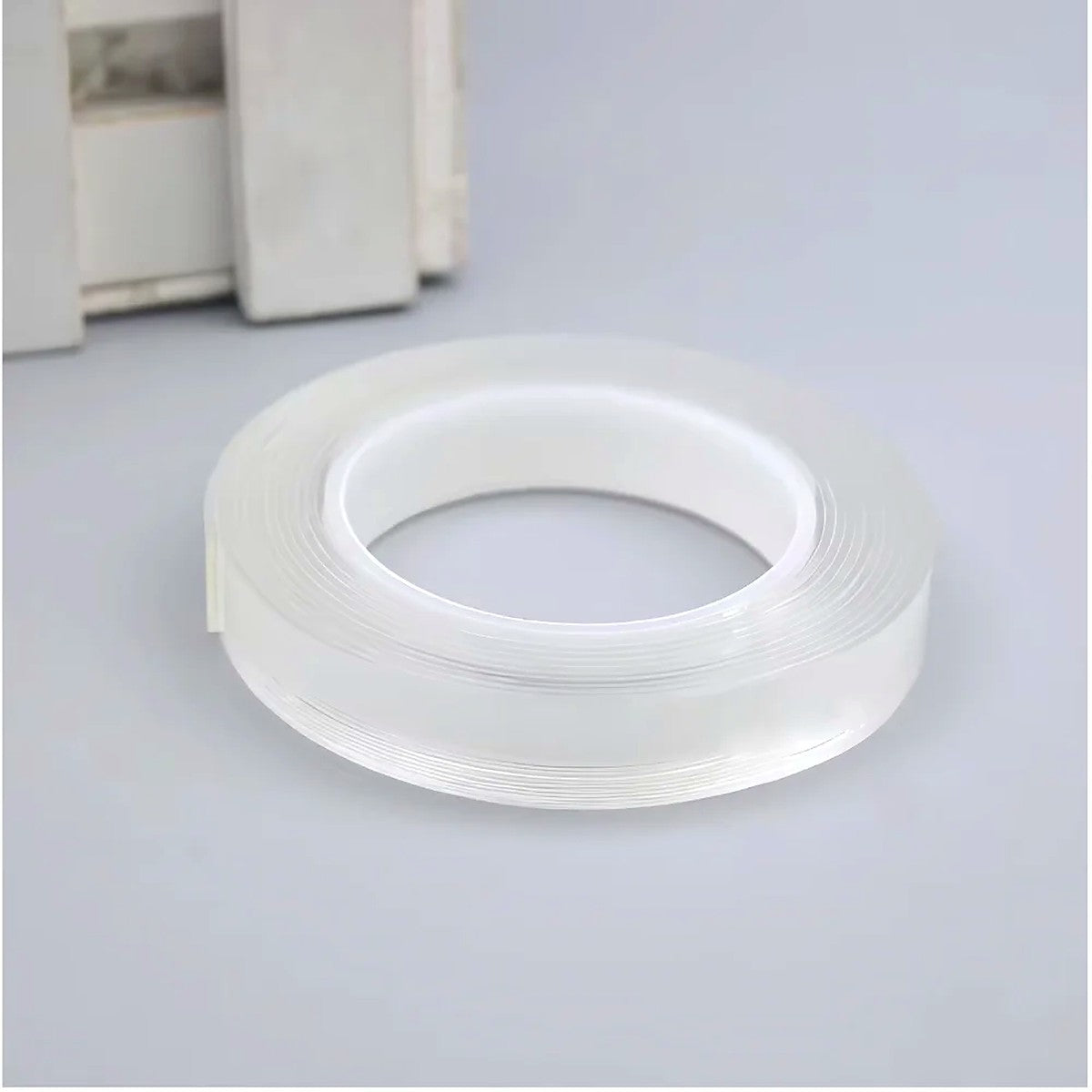 Fita Dupla Face Nano Gel Extra Forte 5 m Transparente