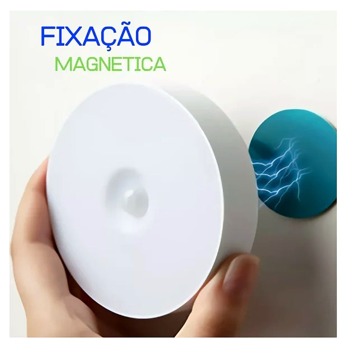 Luminária LED Sem Fio com Sensor de Movimento Recarregável USB – imagem 5