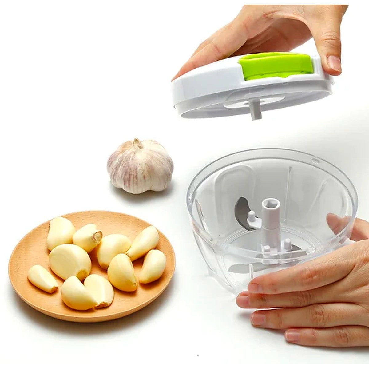 Processador Manual de Alimentos 500 ml com 3 Lâminas – imagem 2