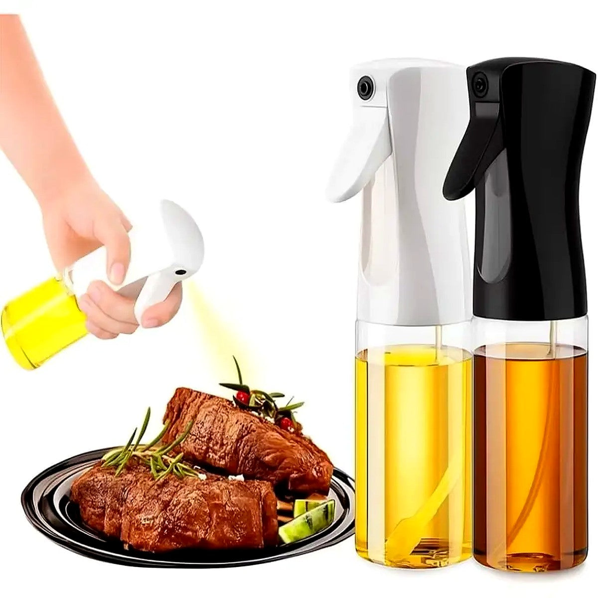 Borrifador de Azeite em Vidro 220 ml para Air Fryer e Saladas – imagem 2