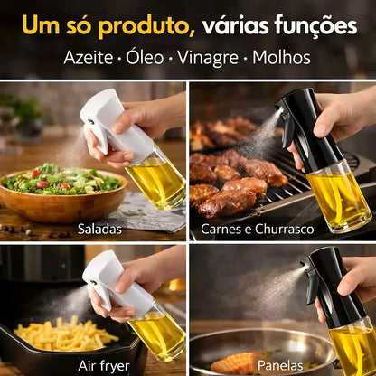 Borrifador de Azeite em Vidro 220 ml para Air Fryer e Saladas – imagem 4