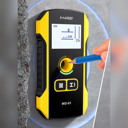 Detector de Parede FNIRSI WD-01 – Localiza Fios, Canos de Metal e Madeira