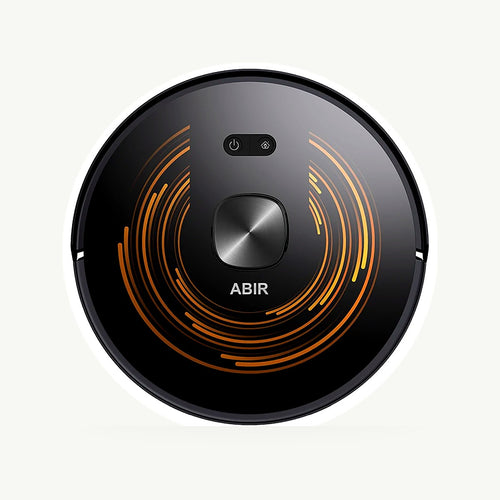 Robô Aspirador ABIR X9 6500Pa com LiDAR, Mapeamento e Luz UV – Aspira e Passa Pano