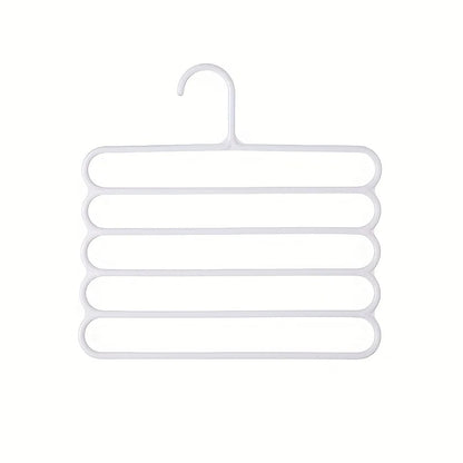 Cabide Organizador 5 em 1 para Calças e Lenços – Kit com 3