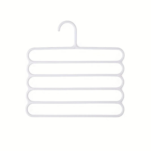 Cabide Organizador 5 em 1 para Calças e Lenços – Kit com 3